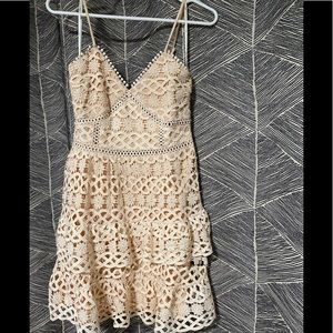 Beautiful crocheted dress